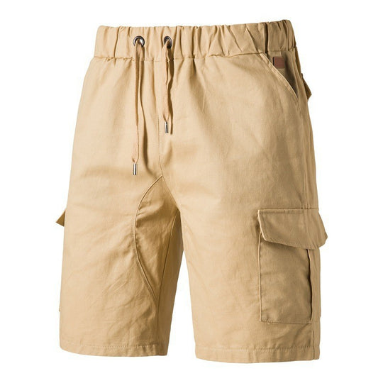 Herren Cargo-Shorts mit elastischem Bund und praktischen Taschen Heidi-Mode