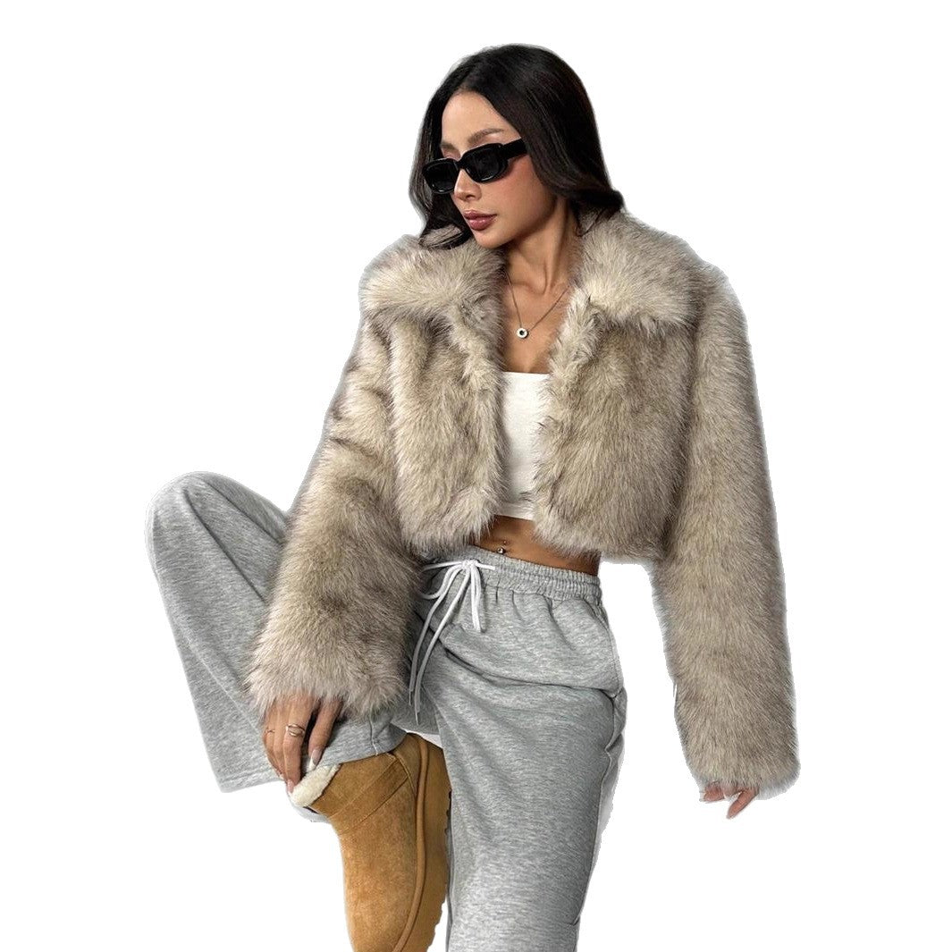 Damen Kunstpelzjacke Heidi-Mode