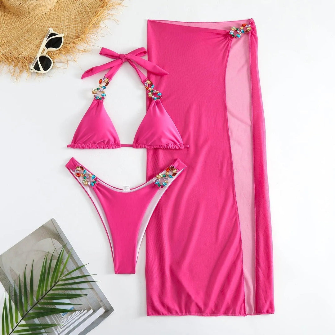 Heidi-Mode | Three-piece bikini swimsuit