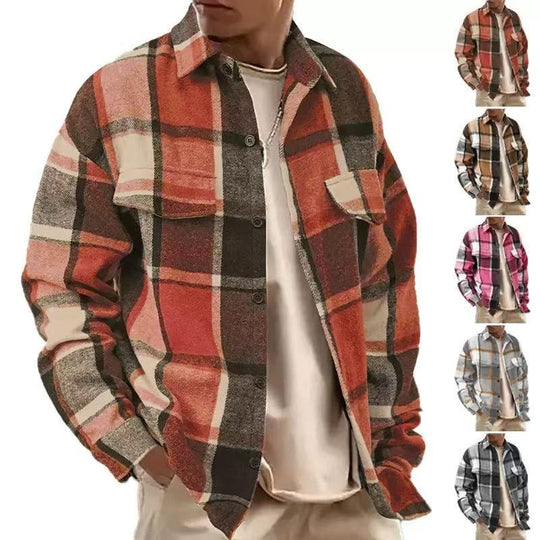 Herren Flanellhemd Heidi-Mode