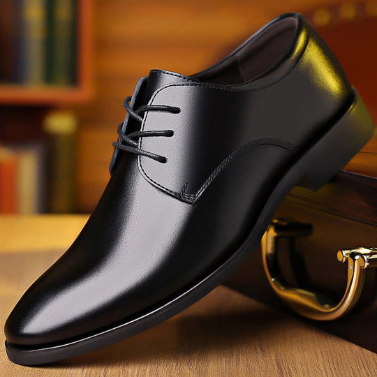 Herren polierte klassische Anzugschuhe mit ergonomischem Design Heidi-Mode