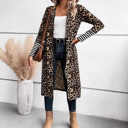 Damen Elegant gemusterter Cardigan Heidi-Mode