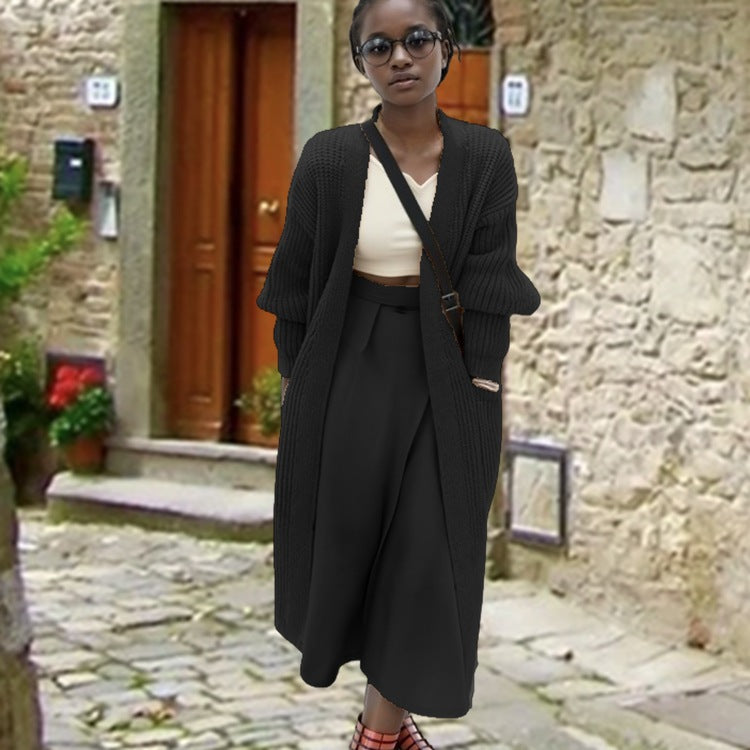 Damen Strickmantel Heidi-Mode