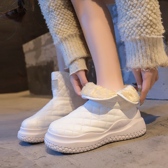 Damen Warm gefütterte Winter Boots Heidi Mode