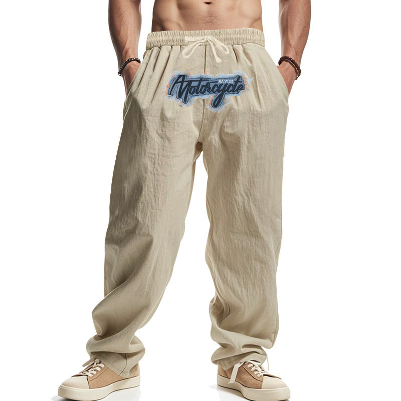 Herren Bequeme Freizeit-Pants mit elastischem Bund und seitlichen Taschen Heidi-Mode