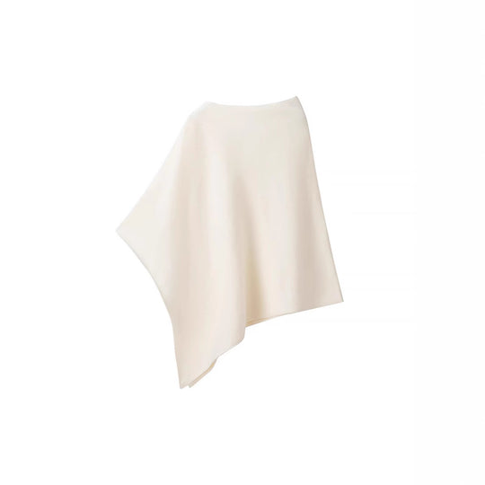Damen Poncho aus weichem, hochwertigem Material mit elegantem Schnitt Heidi-Mode