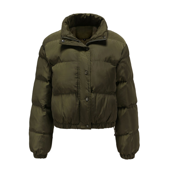 Damen modische kurz geschnittene Steppjacke Heidi-Mode
