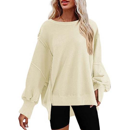 Damen Oversized Sweatshirt Heidi-Mode