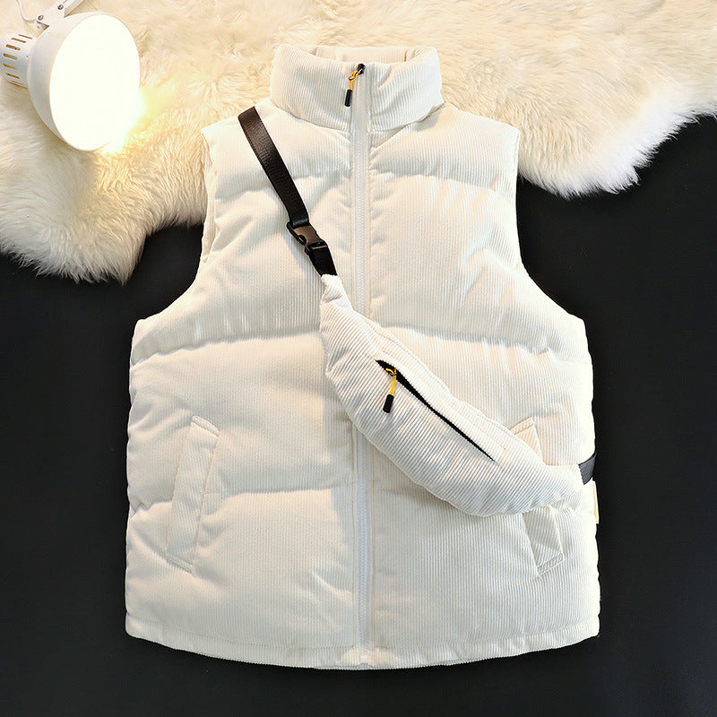 Damen Steppweste mit praktischen Taschen und hochwertiger Fleece-Innenausstattung Heidi-Mode