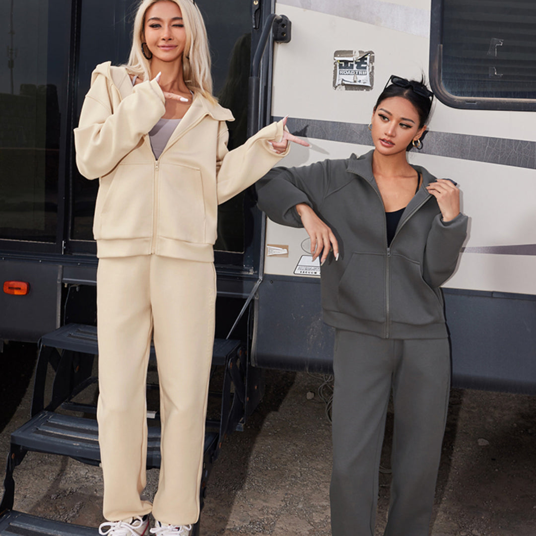 Damen Sportliche und stylische Trainingsjacke Heidi-Mode