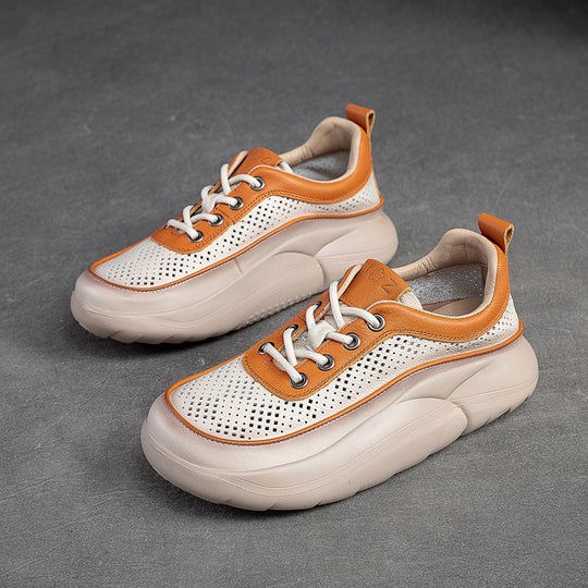 Damen Sneaker mit atmungsaktiver Netzoberfläche und dämpfender Sohle Heidi-Mode