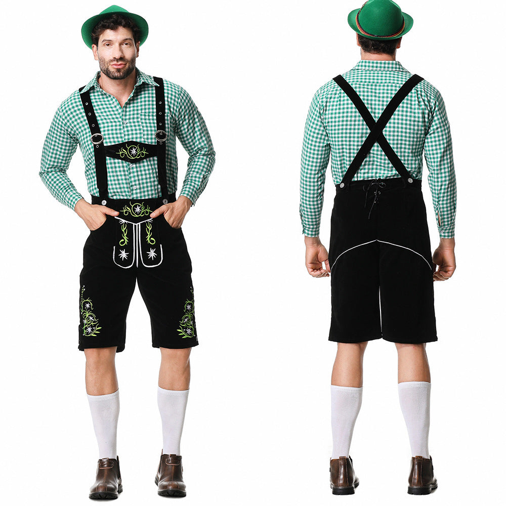 Herren Trachtenbekleidung mit kunstvoller Stickerei und strapazierfähigem Material Heidi