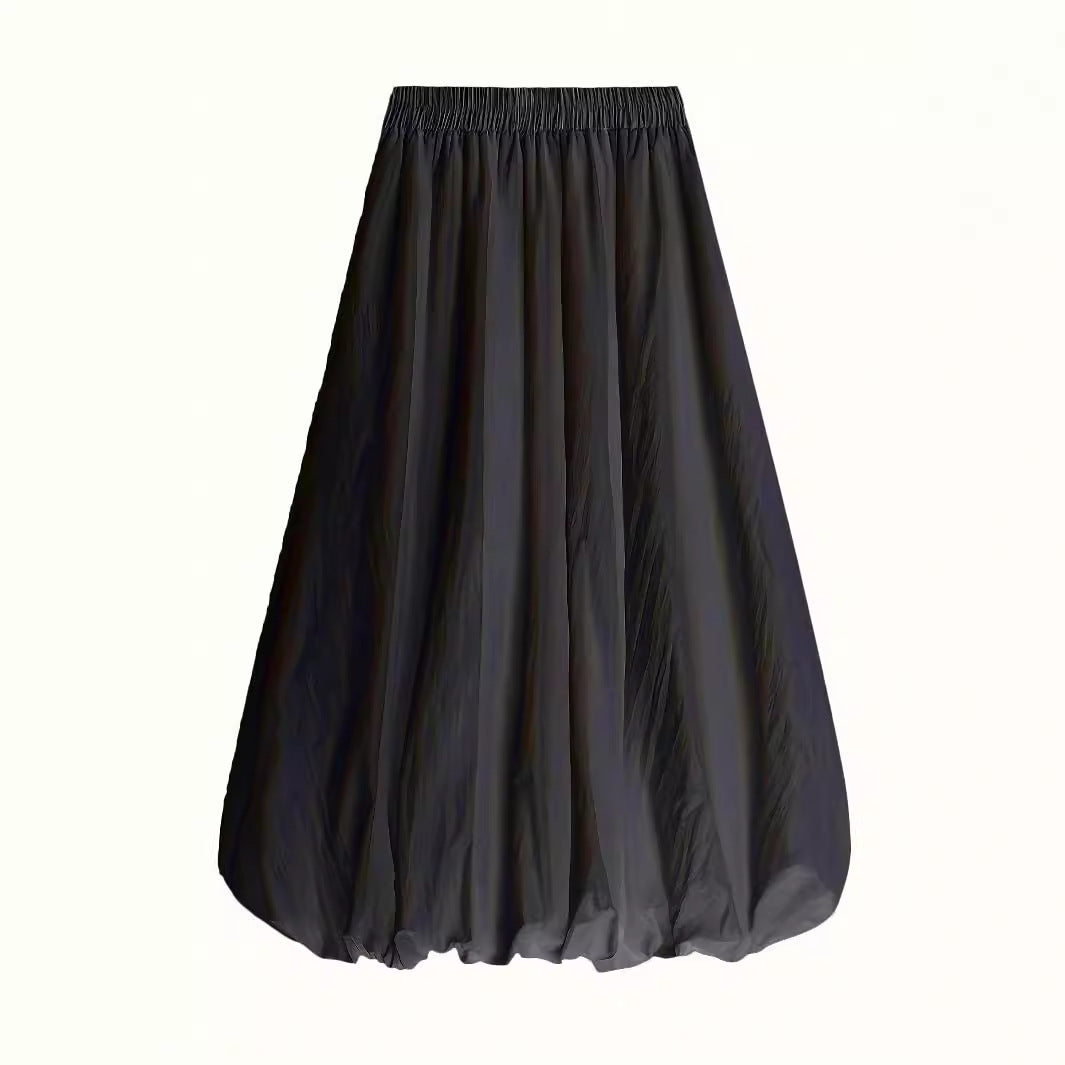 Damen luftiger Midirock Heidi-Mode