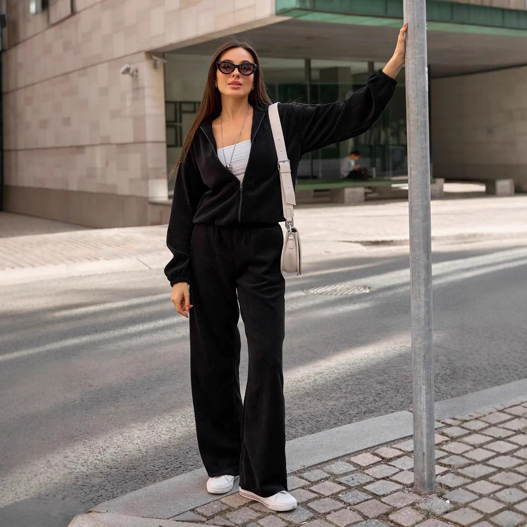 Damen Cropped Fleece Jacke mit komfortablem Reißverschluss Heidi-Mode