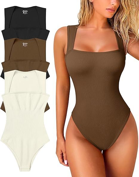 Damen Schwimmanzug mit quadratischem Ausschnitt und bequemen Trägern Heidi-Mode