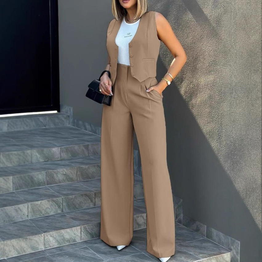Damen Elegantes und modernes Zweiteiler Ensemble Heidi-Mode