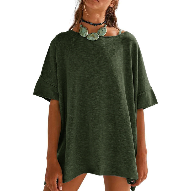 Damen Oversized Relaxed Fit T-Shirt Heidi-Mode