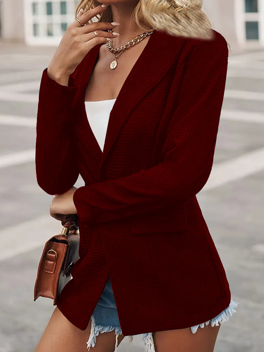 Damen Elegante und bequeme Blazerjacke Heidi-Mode
