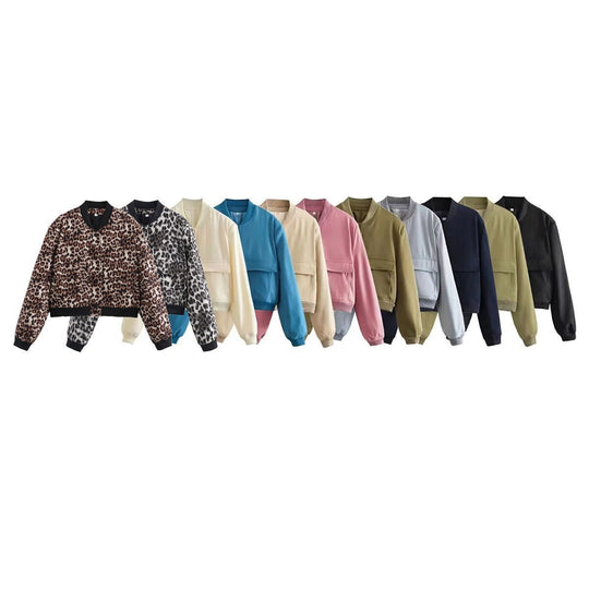 Damen modische Utility-Jacke mit praktischen Taschen und edlem Schnitt Heidi-Mode