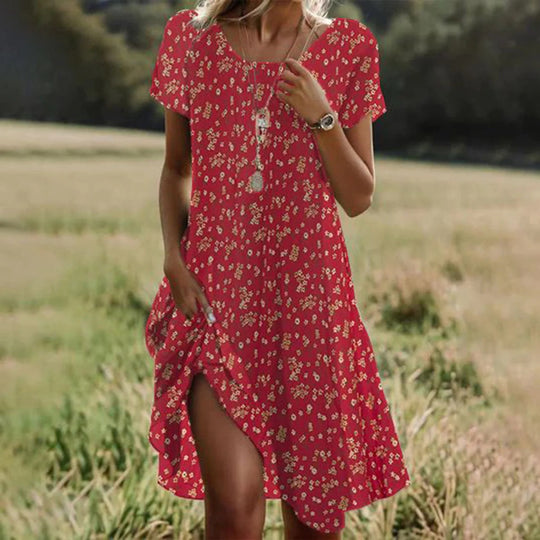 Heidi-Mode | Kleid mit Polka-Dot-Muster