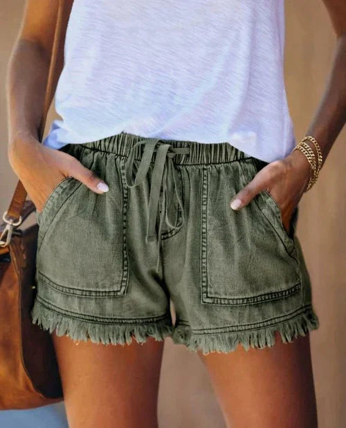 Heidi - Denim Shorts-hose