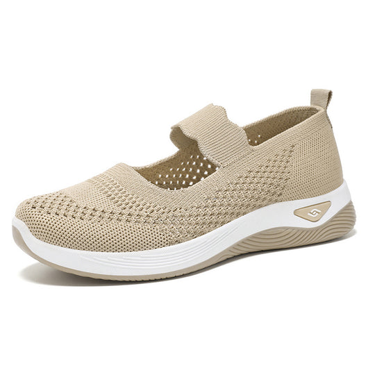 Damen Bequeme Freizeitschuhe mit atmungsaktivem Netzdesign Heidi-Mode