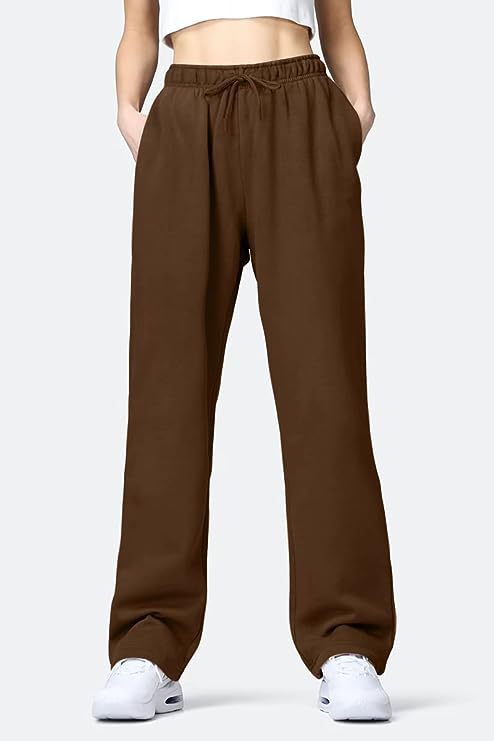 Damen bequeme Sporthose mit elastischem Bund und praktischen Taschen Heidi-Mode