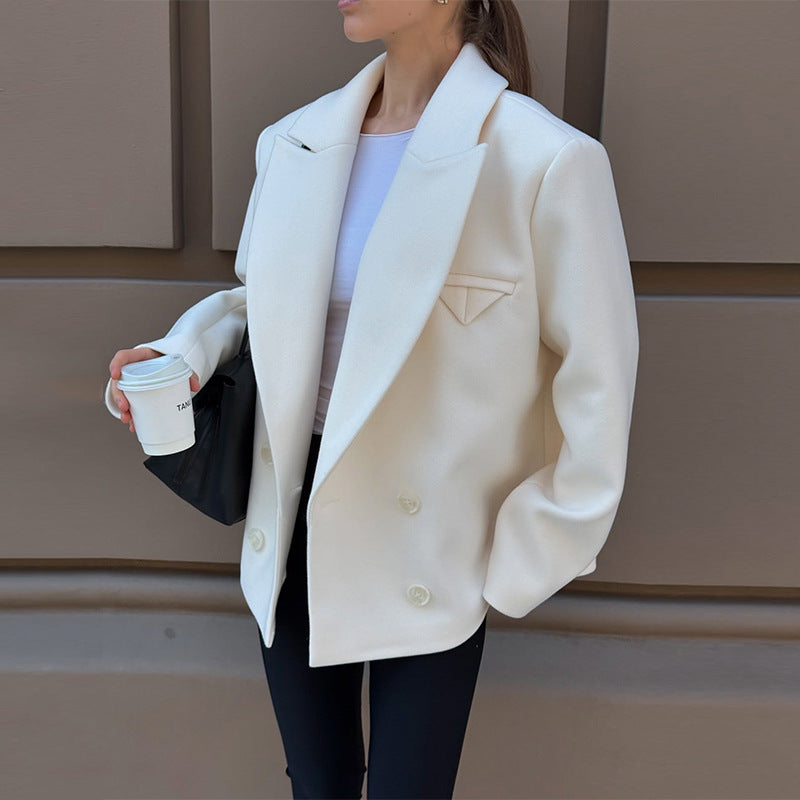 Damen oversized Wollblazer Heidi-Mode