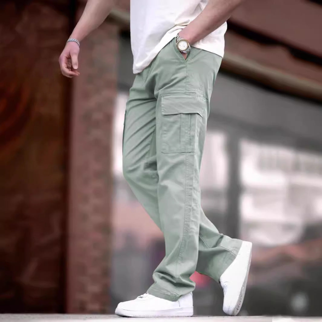 Herren Cargo-Hosen mit multifunktionalen Taschen und atmungsaktivem Stoff Heidi-Mode