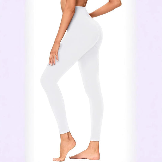 Damen Hochtaillierte Sportleggings Heidi-Mode