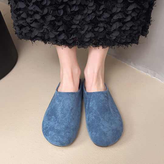 Damen elegante Hausschuhe aus weichem Material mit rutschfester Sohle Heidi-Mode