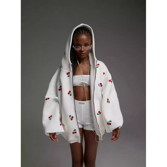 Heidi-Mode | Cherry Street Wear Sport Kapuzenpulli