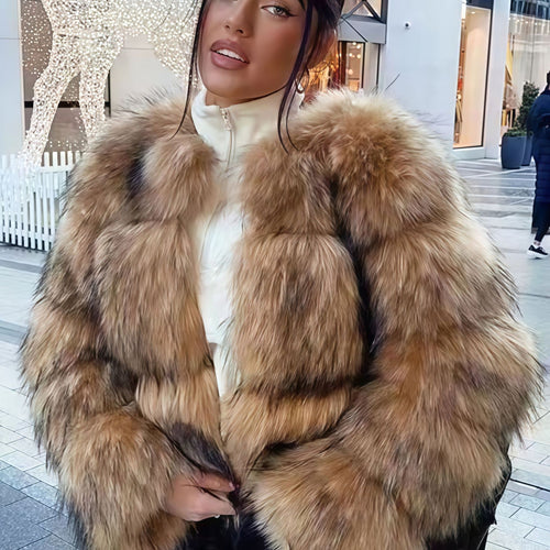 Damen Kunstpelzjacke Heidi-Mode