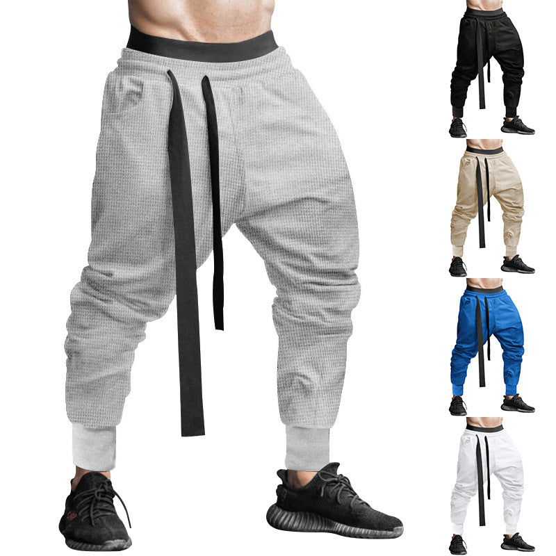 Herren Sportliche Relaxed Fit Jogginghose mit verstellbarem Bund Heidi-Mode