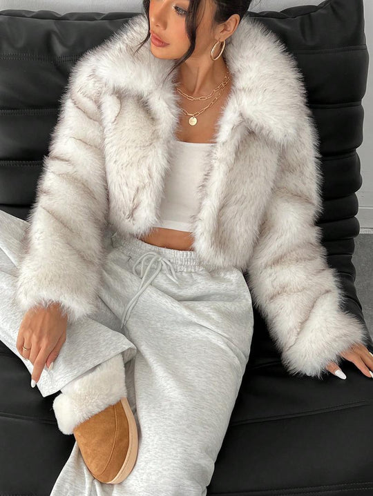 Damen Kunstpelzjacke Heidi-Mode