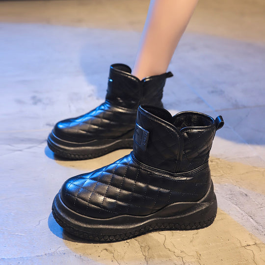 Damen Warm gefütterte Winter Boots Heidi Mode