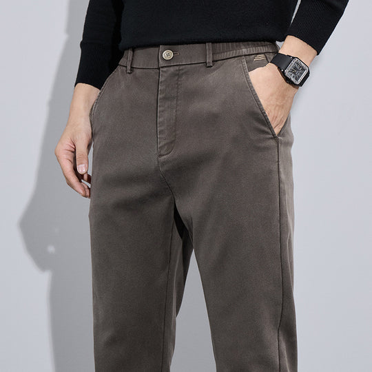 Herren Baumwollhose mit komfortablem Schnitt