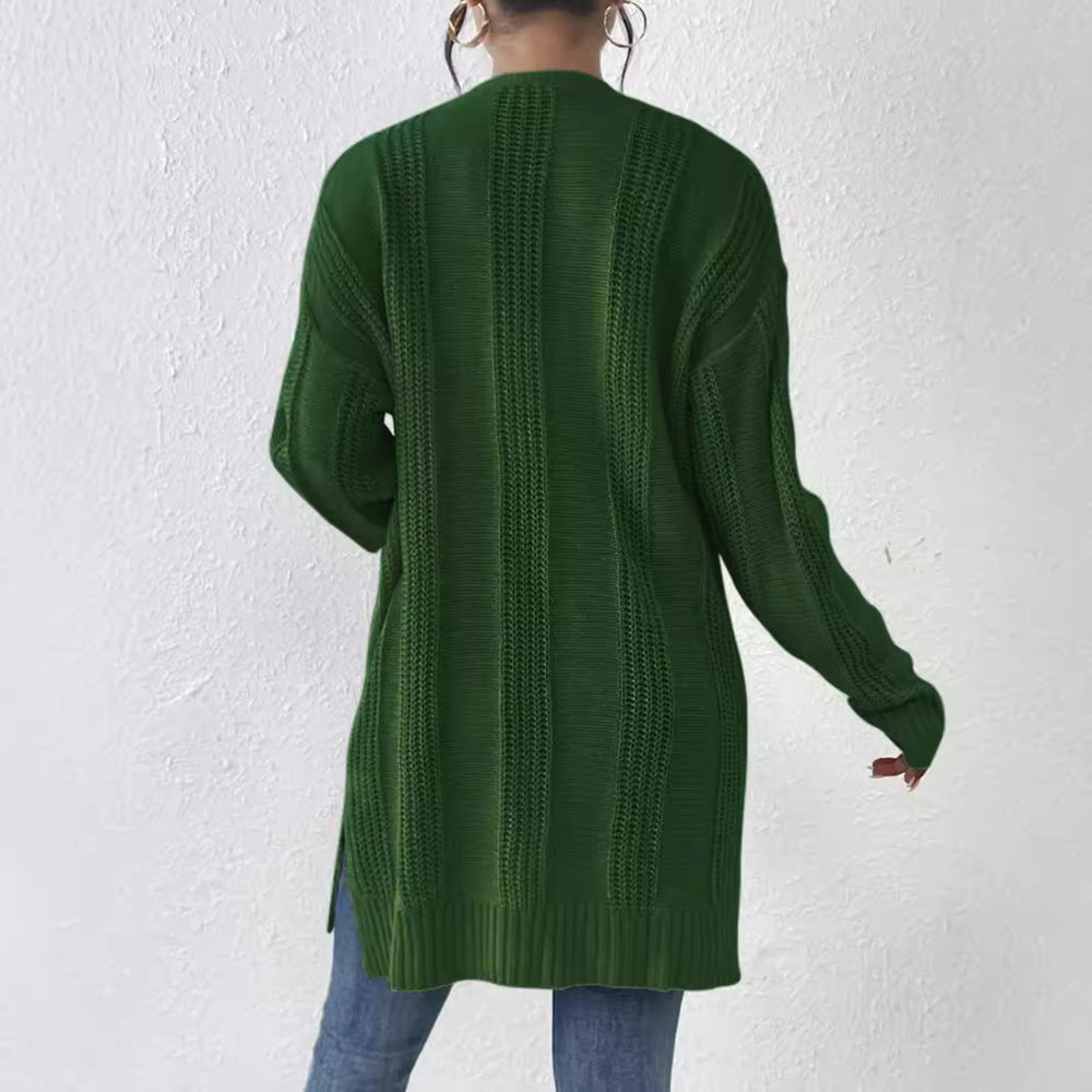 Damen Strickjacke mit Taschen Heidi-Mode