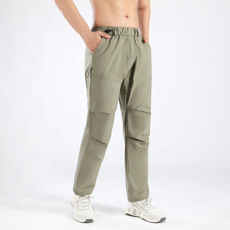 Herren Outdoor-Hose mit elastischem Bund und mehreren Taschen Heidi-Mode