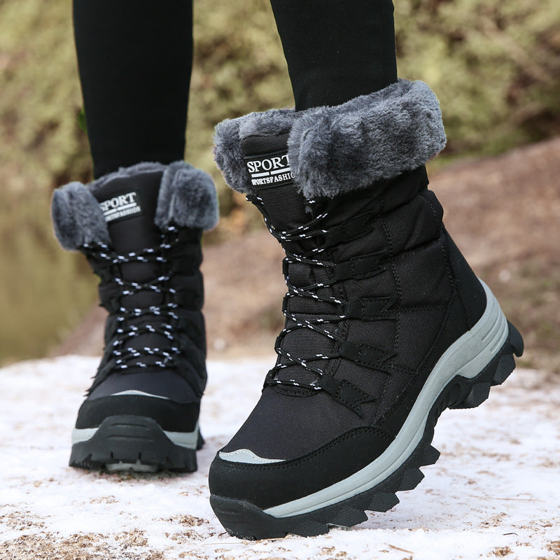 Herren Isolierte Wasserdichte Schnee Wanderstiefel Heidi-Mode