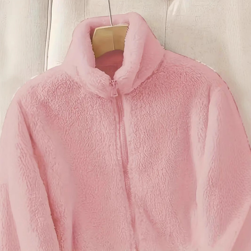 Damen Fleece Jacke Heidi-Mode