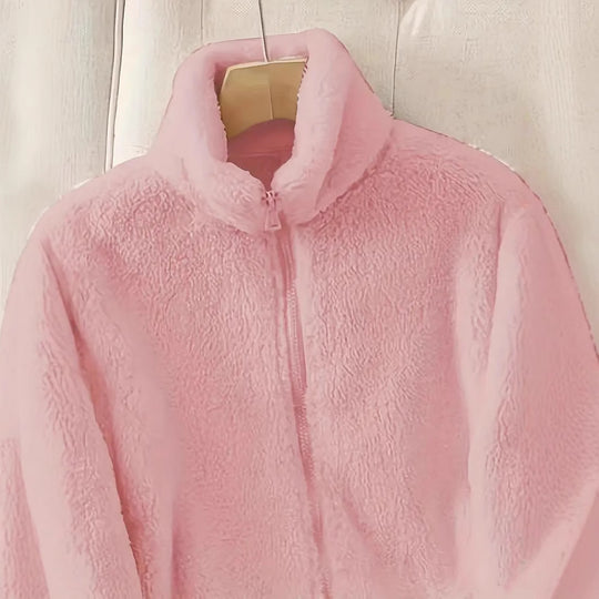 Damen Fleece Jacke Heidi-Mode