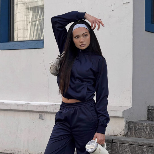 Damen Funktionsjacke und Jogginghose-Set Heidi-Mode