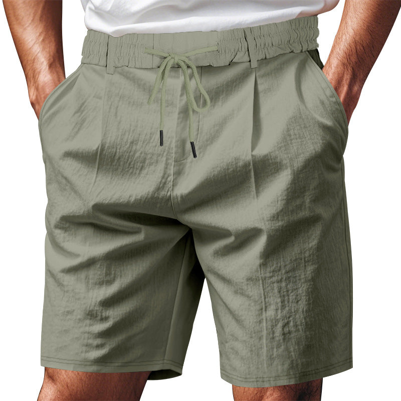 Damen bequeme Sweatshorts mit verstellbarem Bund und Seitentaschen Heidi-Mode