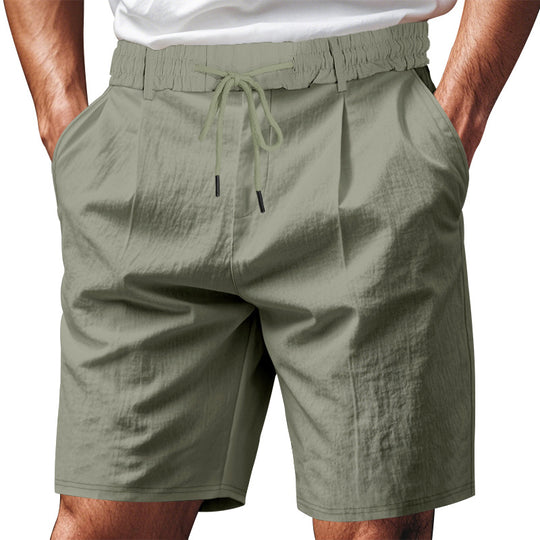 Damen bequeme Sweatshorts mit verstellbarem Bund und Seitentaschen Heidi-Mode