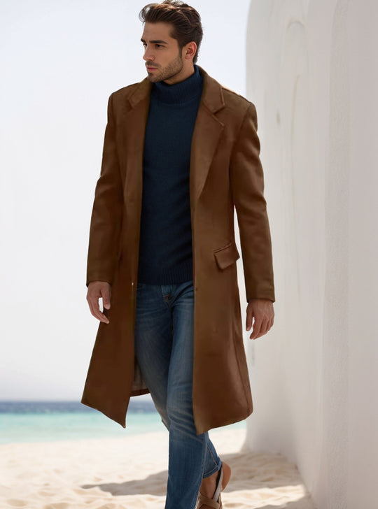 Herren stilvoller Longblazer Heidi-Mode
