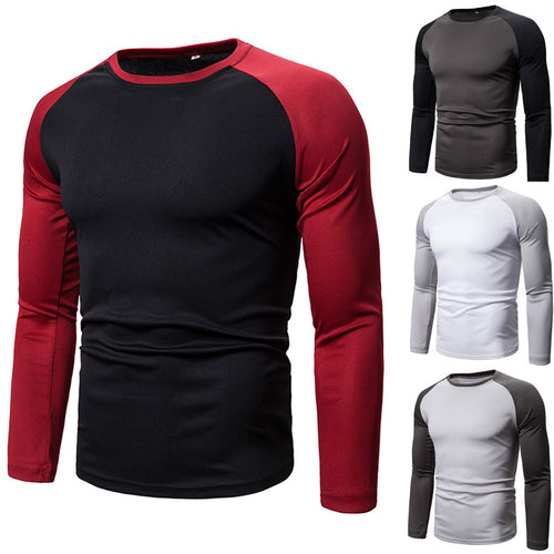 Herren Sportliches Langarm-T-Shirt mit atmungsaktivem Funktionsmaterial Heidi-Mode