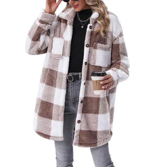 Damen Flanell-Jacke Heidi-Mode