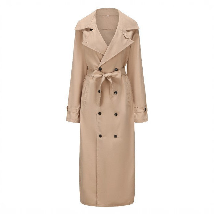 Herren Langer Trenchcoat Heidi-Mode
