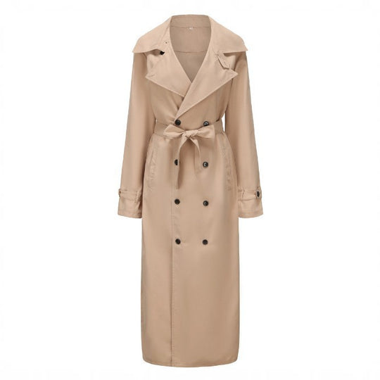 Herren Langer Trenchcoat Heidi-Mode